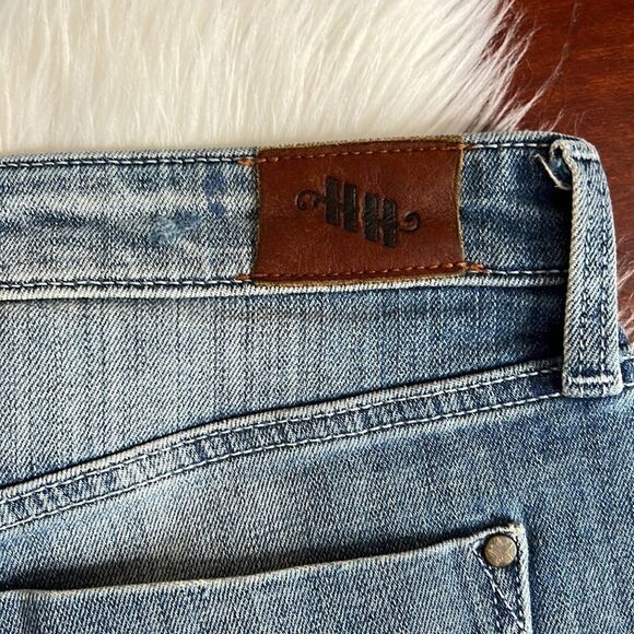 Anthropologie Holding Horses Painted Gable Boyfriend Shorts - Picture 12 of 13